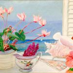 REM  Gloxinia Heather Still Life 1980s